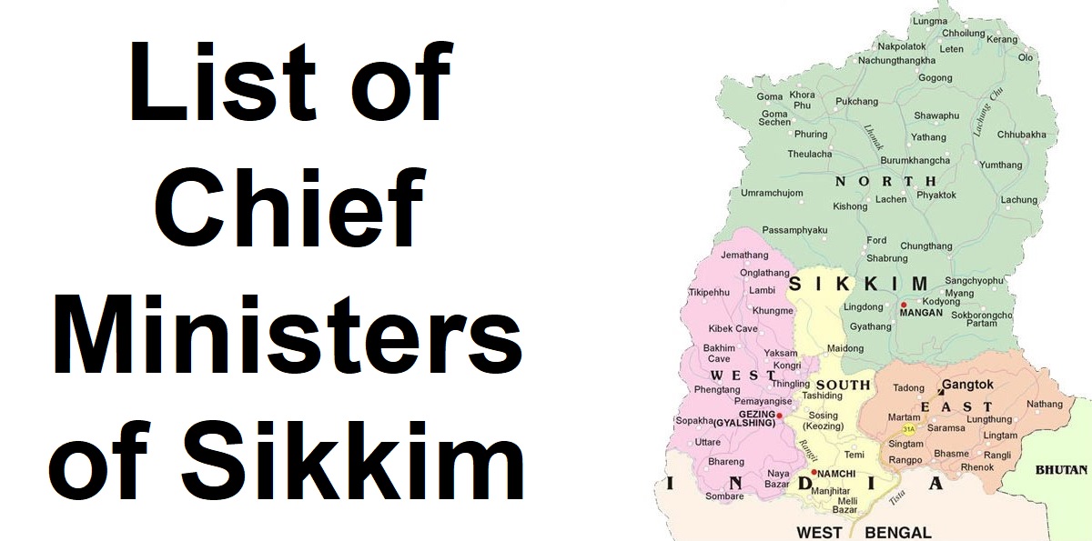 list-of-chief-ministers-of-sikkim