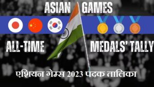 Asian Games 2023 Medal Tally in Hindi - एशियन गेम्स 2023 पदक तालिका