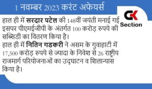 1-november-2023-current-affairs-in-hindi