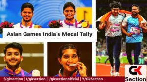 Asian Games India's Medal Tally