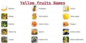 yellow-fruits-name